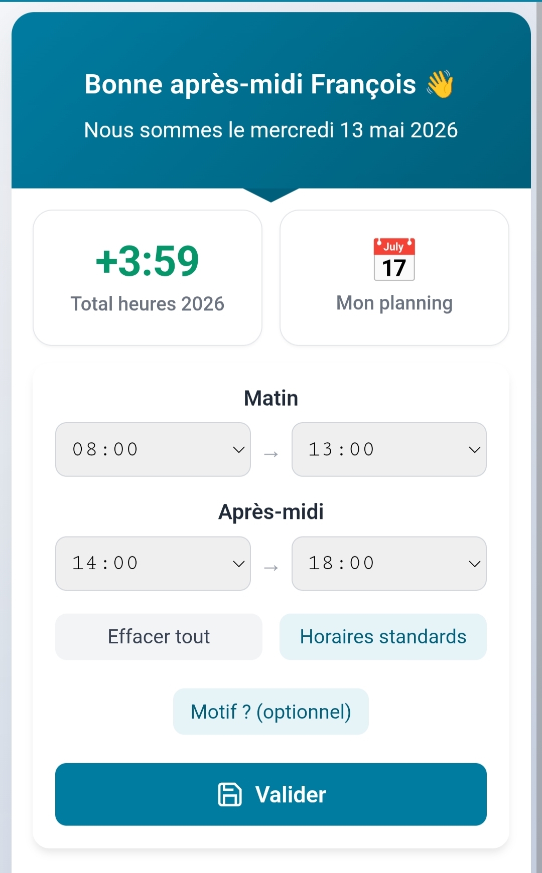 BadouBoard - Tableau de bord